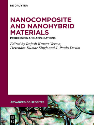 cover image of Nanocomposite and Nanohybrid Materials